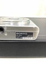 SONY 　DSC-W830/SC　デジタルスチルカメラ　2010万画素　８ｘ光学ズーム　箱付き　説明書あり　通電OK　状態良い　＃14706　_画像8