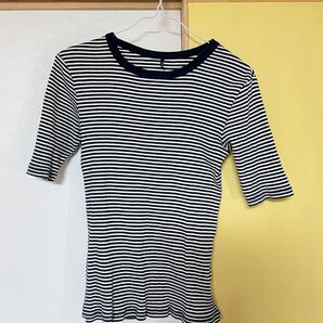 ボーダー 柄 半袖