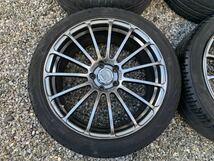 ヨコハマ AVS MODEL F15 19×8.5j PCD114.3 ＋45 鍛造ホイール REGNO 245/40R19タイヤ付_画像2