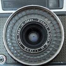 OLYMPUS-PEN EE-2 オリンパス ペン レンズ D.Zuiko 1:3.5 f=28mm コンパクトカメラ 中古 ジャンク◆19493_画像2