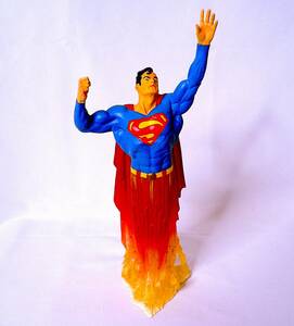 DC DIRECT スーパーマン Superman Statue DC Dynamics コールドキャスト フィギュア 塗装済み完成品 全高約35cm 稀少