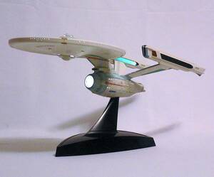 バンダイ 1/850 U.S.S.エンタープライズ NCC-1701 STAR TREKスタートレック プラモデル 塗装済完成品 箱なし