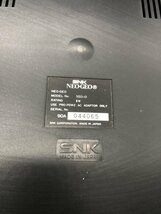 SNK NEO-GEO ネオジオ NEO-O 本体 コントローラー AVケーブル ACアダプター 箱、説明書あり_画像9