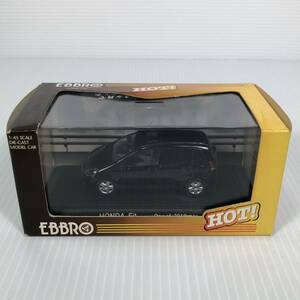 エブロ EBBRO 1/43 ミニカー HONDA FIT フィット GD系 ブラック