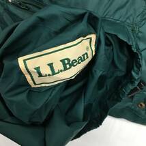 NZ585●80～90's L.L.Bean ダウンベスト●S●グリーン エルエルビーン ヴィンテージ_画像6