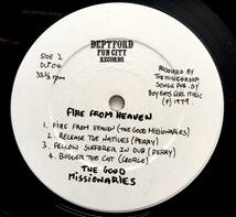 THE GOOD MISSIONARIES FIRE FROM HEAVEN UK '79 Orig LP ALTERNATIVE TV + POP GROUP ポストパンク _画像3