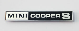 ローバーミニ　Cooper S Mk3　ブーツバッジ　 CZH1381 SPE　kenz