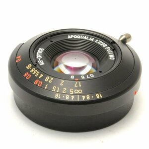 【未使用品】 MS-OPTICS APOQUALIA 28mm F1.7 Full MC ブラック ライカMマウント 宮崎光学