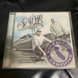 s.s.o.l. west coast certified CD HIPHOP