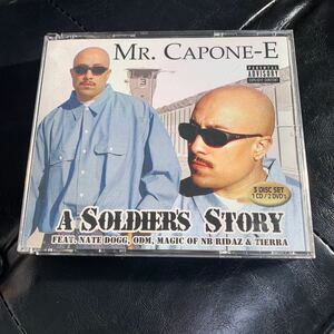 MR.CAPONE-E A soldier's Story CD DVD HIPHOP