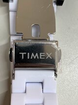 ■稼働品 TIMEX タイメックス TW2V20000 SS クオーツ 30ｍ防水 腕時計 ウォッチ ブラック系×ホワイト系_画像6