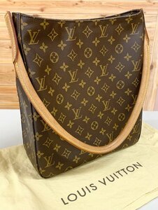 ■ LOUIS VUITTON ルイ ヴィトン ハンドバッグ ワンショルダーバッグ ルーピング GM M51145 モノグラム ブラウン系カラー