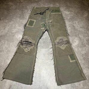 レア　MINUS SLASH SEAM DOUBLE KNEE PANTS.