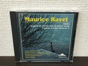 ラヴェル Ravel 管弦楽作品集　(ボレロ/ピアノ協奏曲/ダフニスとクロエ)　ヘルベルト・ケーゲル指揮/ライプツィヒ放送交響楽団 【CD】