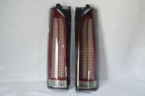 ハイエース 200系 テール フルLED 縦ライン Tail Lamp レッド No:21