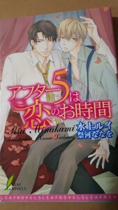 ★アフター５は恋のお時間★　水上ルイ／祭河ななを　　リーフノベルズ