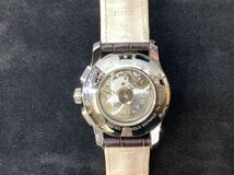 ハミルトン HAMILTON 腕時計 ジャズマスター H325960 メンズ クロノグラフ 自動巻き オートマ 裏スケ 動作品 ケース付 箱付_画像3
