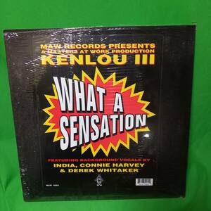 12' レコード Kenlou III - What A Sensation