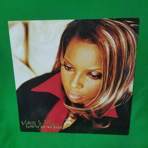 12' レコード Mary J Blige - Love Is All We Need
