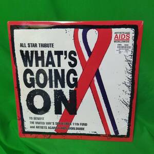 シールド未開封 12' レコード Artists Against AIDS Worldwide - What's Going On