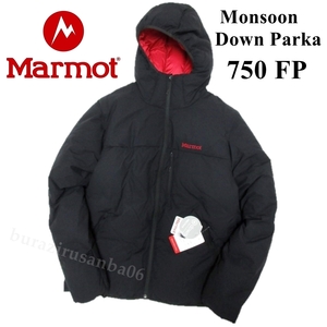 メンズ M◆未使用 定価40,700円 Marmotマーモット 750フィル ダウンジャケット Monsoon Down Parka 保温性が高い撥水ダウン down DEFENDER