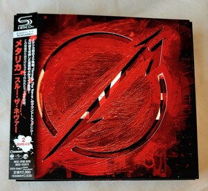 【送料込み】SHM-CD 国内盤『メタリカ　Metallica / スルーザネヴァー Through The Never』(2013特殊ケース仕様)　期間限定盤　完品　見本