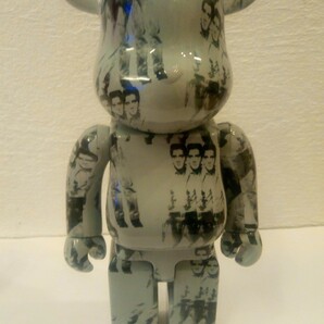 BE@RBRICK Andy Warhol's ELVIS PRESLEY 100％ & 400％ アンディ ウォーホル エルヴィスプレスリー MEDICOMTOY メディコムトイの画像3