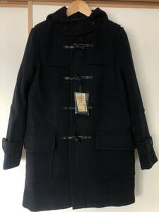 [Новый неиспользованный] Muji Duffel Coat (French Wool Melton) Размер M Navy Men's