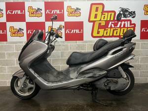 ヤマハ　マジェスティー125　MAJESTY 125　LPRSE27105A　販売証明書有り　場内走行確認済み 始動動画有り 売り切り 未整備 現状車 バンガレ