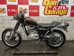 スズキ　SUZUKI　GN125 LC6PCJG98B　販売証明書有り　エンジン始動動画有り　売り切り　未整備　現状車　バンガレ