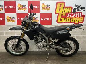 カワサキ　KAWASAKI　KLX250　LX250E　書類有り　エンジン始動動画あり　売り切り　未整備　現状車　バンガレ