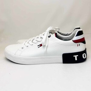 新品 TOMMY HILFIGER トミーヒルフィガー スニーカー REZZ ホワイト 25.0cm