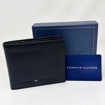 新品 TOMMY HILFIGER トミーヒルフィガー 折財布 25X005 ブラック_画像4