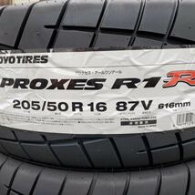 ★【2023年製】ＴＯＹＯ【205/50R16】トーヨー プロクセス Ｒ１Ｒ 205/50-16 PROXES 4本価格 4本送料税込み￥48000～_画像2