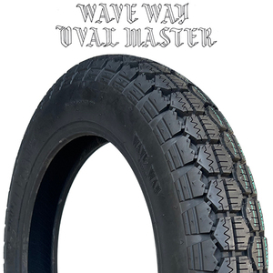 WAVEWAY OVALMASTER 1960 period Pirelli MT53 reissue replica tube tire 4.50-18 -inch front rear combined use Harley 