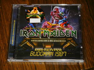 未開封新品 IRON MAIDEN / DEFINITIVE BUDOKAN 1987 初回ナンバリングステッカー付 ZODIAC Bruce Dickinson Steve Harris NWOBHM