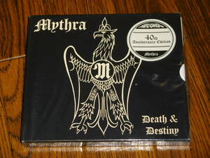 NWOBHM MYTHRA / DEATH & DESTINY 40TH ANNIVERSARY EDTION スリップケース ポスター付き