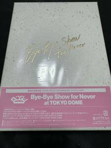 初回生産限定盤 御箱ケース＋デジパック/写真集＋スマプラフォト BiSH 3Blu-ray/Bye-Bye Show for Never at TOKYO DOME 23/11/22発売