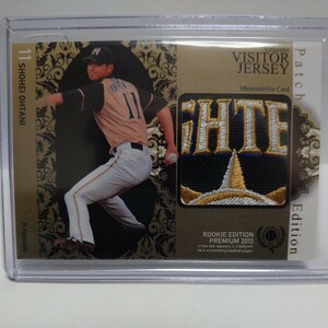 ★20枚限定★BBMルーキーエディションプレミアム2013 大谷翔平(OHTANI SHOHEI)パッチジャージカード ルーキーカード RC MVP