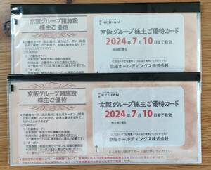 ひらかたパーク入園券等株主優待券一式（乗車券なし）2セット（ひらパー入園券、ウィンターカーニバル入場券、スケート貸し靴券各4枚））