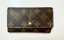 LOUIS VUITTON ルイヴィトン モノグラム ポルトモネ ジップ　二つ折り財布　ヴィトン 財布　小銭入れ　ビンテージ_画像1