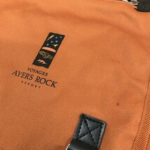 未使用 HERMOSURA エルモースラ ボストンバッグ 21000円 VOYAGES Ayers Rock Resort エアーズロック リュックサック バッグ 室1202-14_画像4