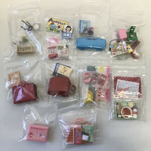 美品 未使用 リーメント ぷちサンプル あの頃みんな小学生 1~10フルセット 欠品無 ミニチュア ドールハウス コンプリート 梶Y1223-6