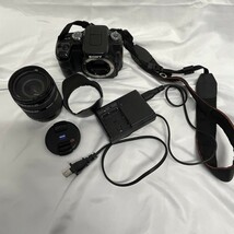 SONY ソニーデジタル 一眼レフ α100 DSLR-A100 18-200 レンズ 動作確認済み 堂Y0122-4_画像1