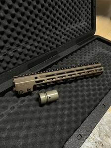 Zparts Geisseleタイプ Mk16 SMR ハンドガード 13.5インチ　MWS gbb