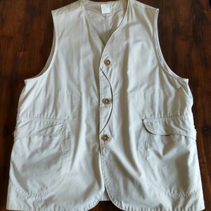 post overalls royal travelers vest カーキ コットン ロイヤルトラベラーズ ベスト アメリカ製 usa ハンティング hunting