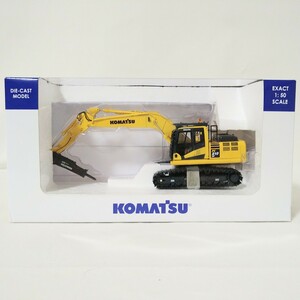 KOMATSU　1/50　油圧ブレーカー　PC210LC-10 hydraulic breaker 掘削機 コマツ 小松製作所 重機 ダイキャスト ミニカー ユニバーサルホビー