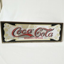 Coca Cola コカコーラ　パブミラー　鏡　ビンテージ　ヴィンテージ　アンティーク　レトロ　当時物　Coca-Cola　コカ・コーラ　Coca'Cola_画像1