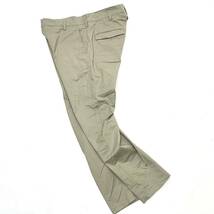 国内正規品 PRADA プラダ SPF87 tapered pants コットン テーパードパンツ ボトムス ロング 44 ベージュ メンズ_画像4