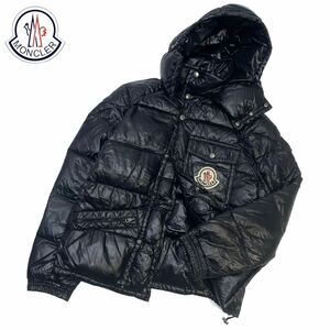 正規品 MONCLER モンクレール K2 DOWN JACKET 2way ビッグ 胸ロゴ ワッペン ナイロン ダウンジャケット 1 メンズ